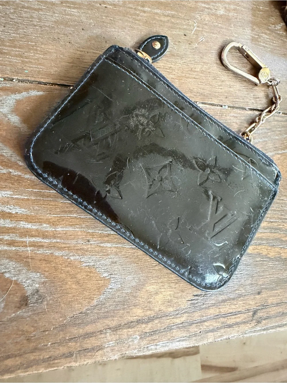 Louis Vuitton sleek patent